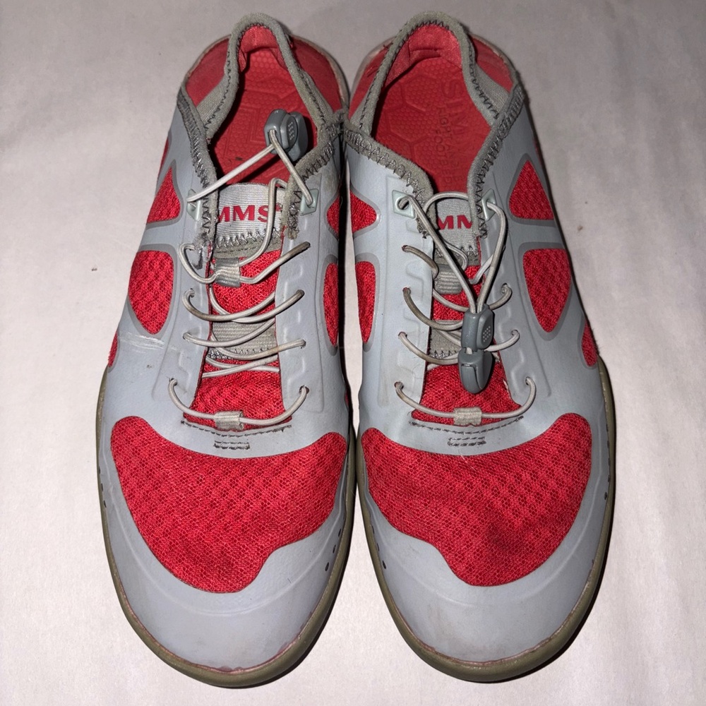 Simms Currents Red Water Shoes - Women’s Size 9